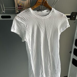 Vince White Crewneck Tee